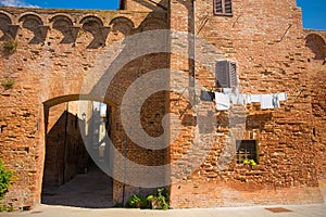 Buonconvento Town Walls