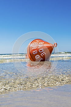 Buoy on the north sea