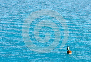 Buoy off the shore of Bermuda