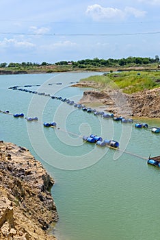 Buoyage for pipe and power line