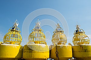 Buoys for the sea