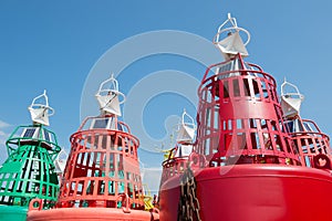 Buoys for the sea