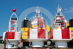 Buoys for the sea