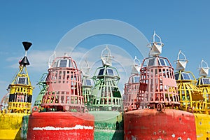 Buoys for the sea