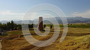 Burana Tower close to Bishkek, Kyrgyzstan, taken in August 2018