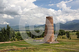 Burana tower.Historical sight