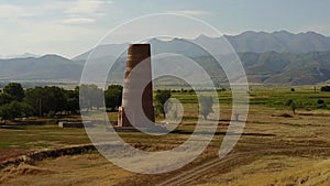 Burana tower in kyrgyzstan taken in august 2018