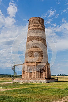 Burana tower, stump of a minaret, Kyrgyzst
