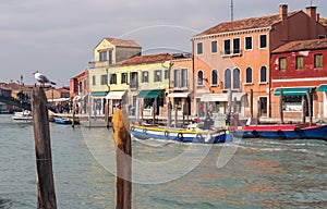 Burano island canal