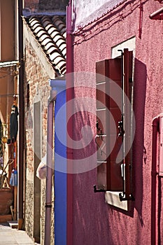 Burano, street detail