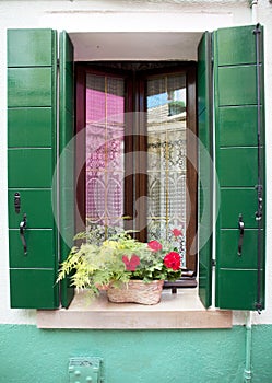 Burano window