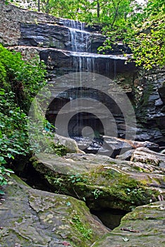 Burden falls on Bay creek, Shawnee National Forest, Illinois