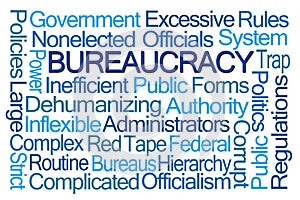 Bureaucracy Word Cloud