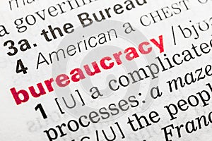 Bureaucracy Word Definition