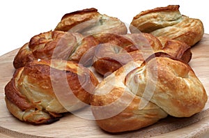 Burek pie with meat, cheese or spinach
