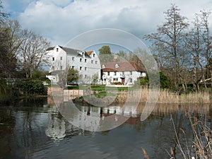 Bures Mill House grand old building beautiful nature