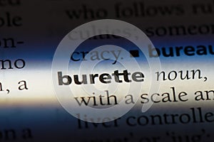 burette