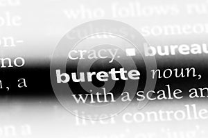 burette