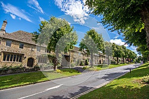 The main street in Burford village