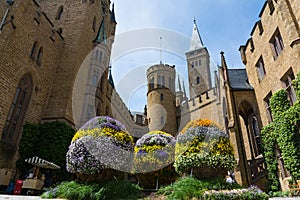 Burg Hohenzollern German European Castle Architecture Ancient De