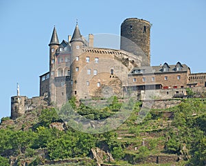 Katz Castle or Burg Katz, Rhineland-Palatinate Germany photo