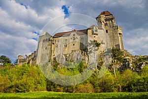 Burg Liechtenstein medival castle in Austria