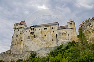 Burg Liechtenstein medival castle in Austria