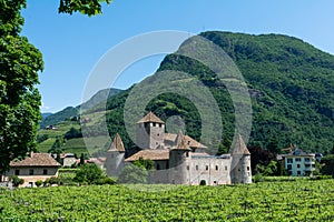 Burg Maretsch in Bolzano. Italy