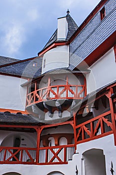 Burg Pfalzgrafenstein courtyard