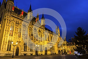 Distrito urbano plaza de la ciudad en en Bélgica 