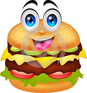 Burger cartoon characters