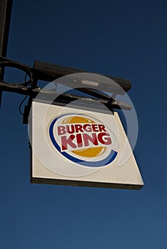 Burger King sign