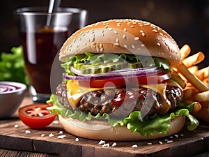 Burger Perfection: Culinary Joy