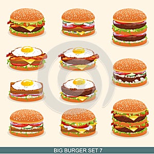 Burger set 7