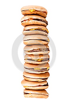 Burger tower photo