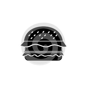 Burger vector icon
