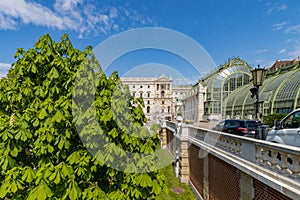 The `Burggarten` in Vienna Austria in Corona Lockdown spring