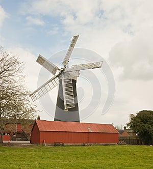 Burgh-Le-Marsh five sailed windmill.