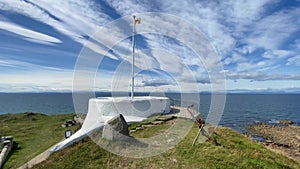 Burghead Fort on the coast, Moray, Scotland