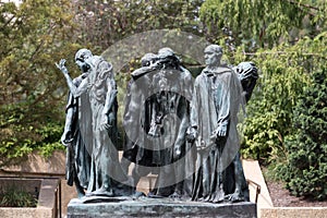 The Burghers of Calais in the Hirshhorn Museum in Washington DC.
