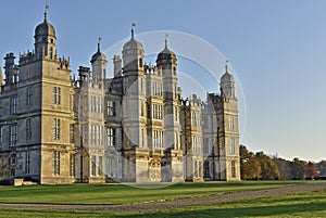 Burghley House near Stamford in Autumn
