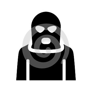 Burglar  icon or logo isolated sign symbol vector illustration