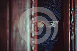 Burglar thief robbing house criminal activity robbery burglary mask crime scene stealing mugger security risk cctv