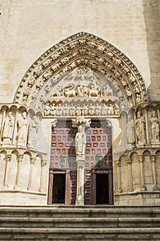 Burgos Cathedral entrance