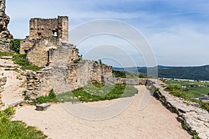 Burgruine Durnstein is a ruined medieval castle in Austria. Wachau valley