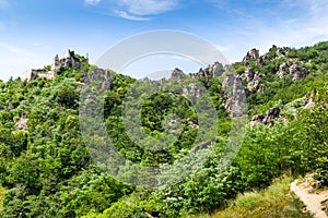 Burgruine Durnstein is a ruined medieval castle in Austria. Wachau valley