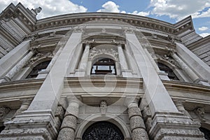 Burgtheater or Imperial Court Theatre in Vienna, Austria