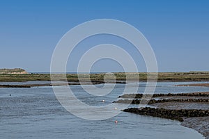 Burham Ovary Staithe at high tide