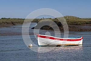 Burham Ovary Staithe at high tide