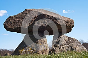 Burial mound photo